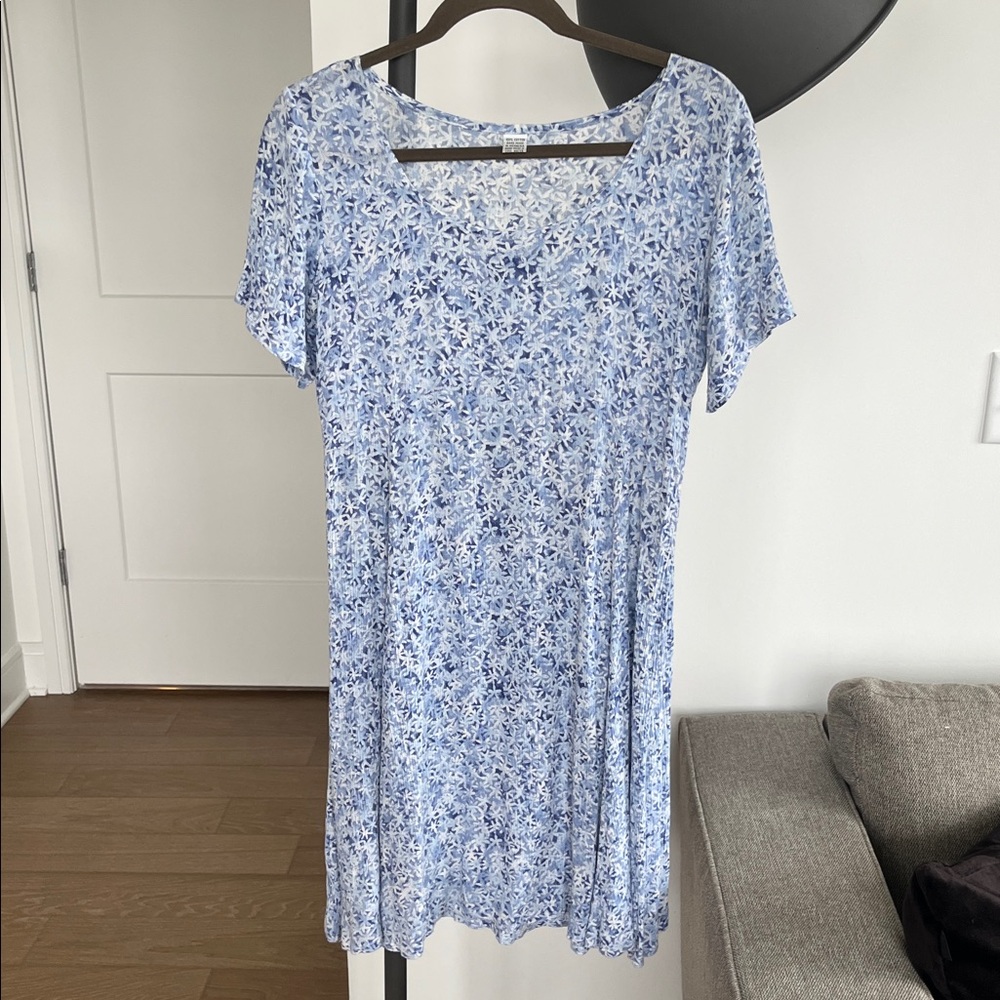 100% Cotton Handmade Floral Dress (Small/Medium)